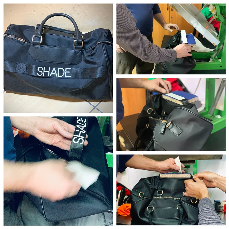Broderie geantă personalizată SHADE — Serigraff
